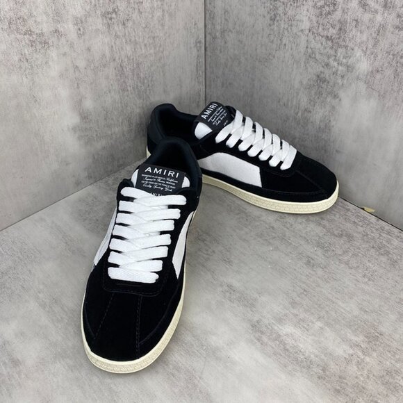 Amiri Men's Black Contrast Star Patch Sneakers - Picture 2 of 9